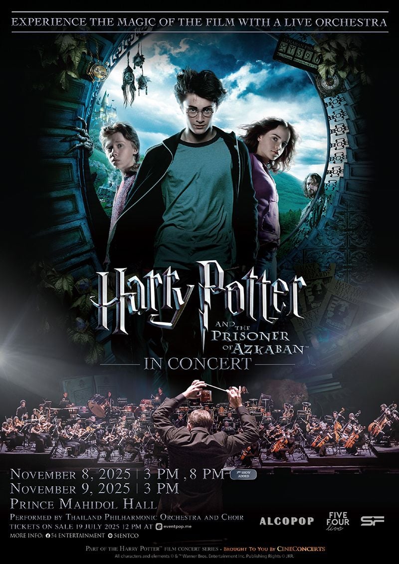 Harry Potter and the Prisoner of Azkaban in Concert at Mahidol University poster