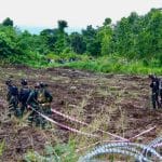 Thai army finds anti-tank mine in Sa Kaeo border area | Thaiger
