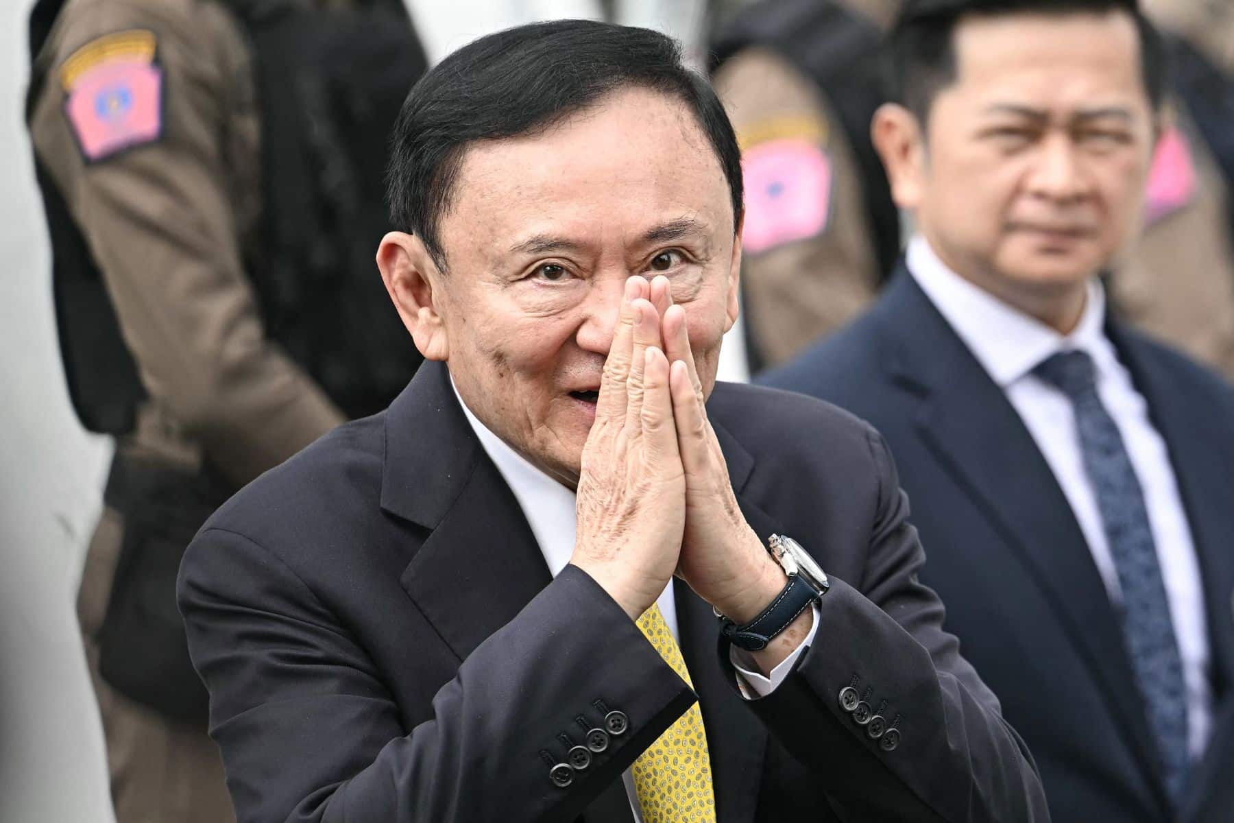 Thaksin stays upbeat in jail as political heat builds outside | News by Thaiger