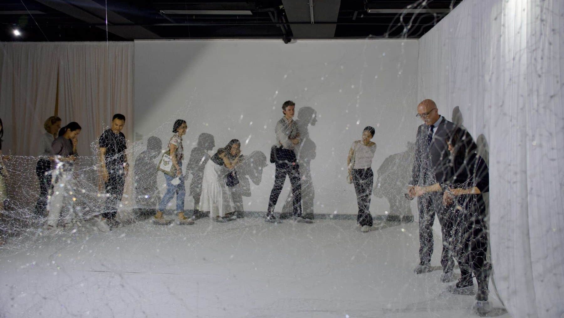 Who Listens, At Dust by Jiajia Qi, an art exhibition at SAC Gallery Bangkok, Thailand