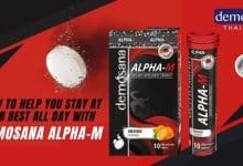 How to stay at your best all day with Demosana Alpha-M | Thaiger