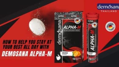 How to stay at your best all day with Demosana Alpha-M | Thaiger