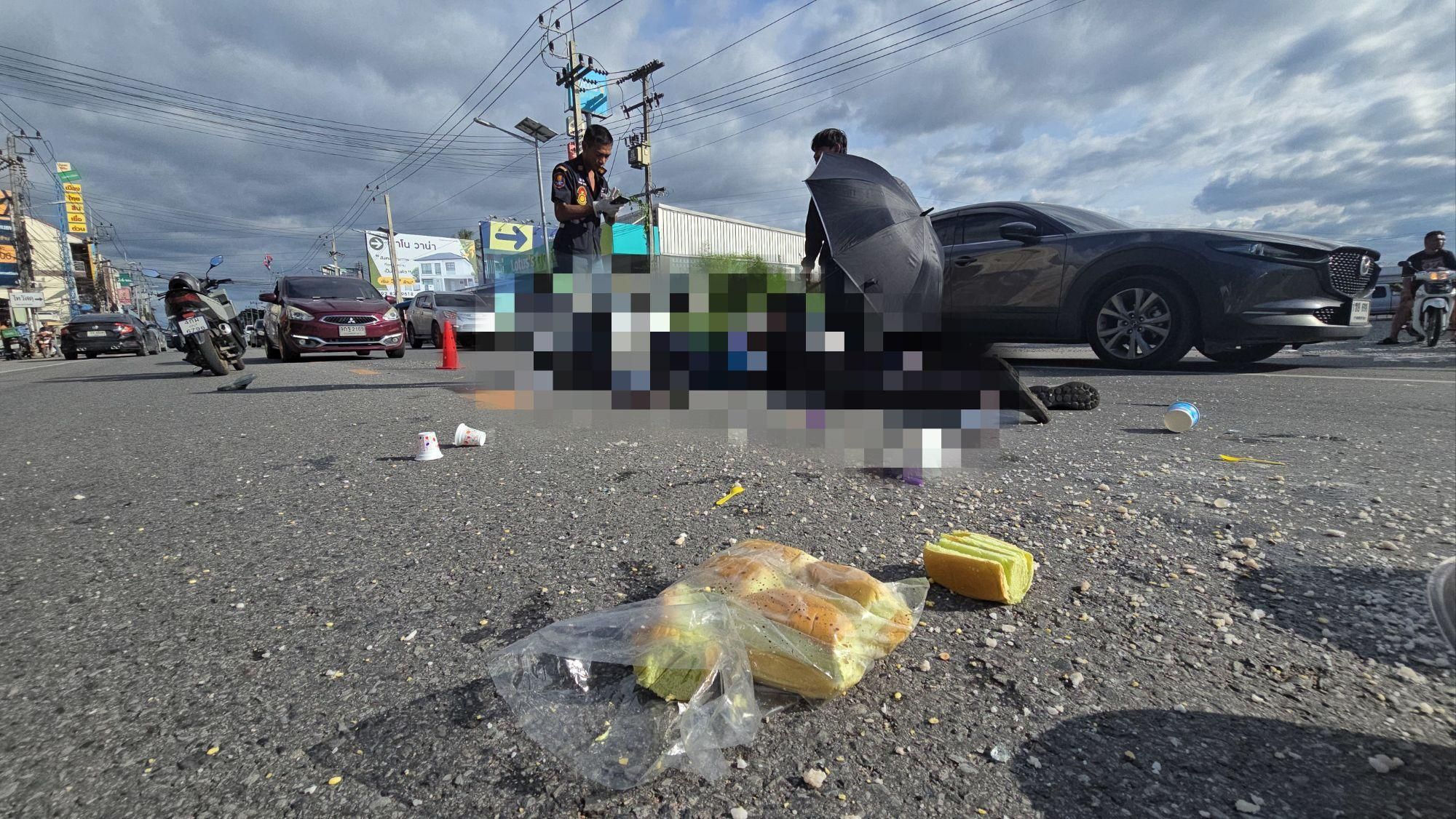 Young couple slams into ice cream cart in Sri Racha smash | News by Thaiger