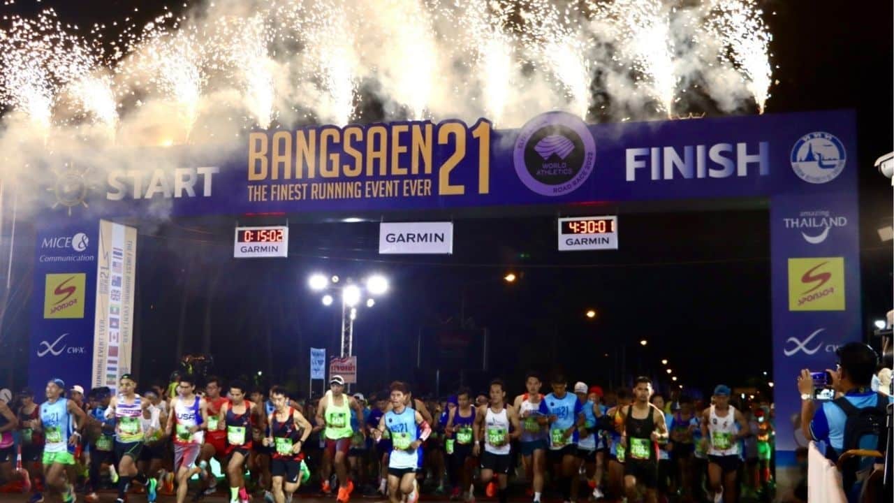 Picture of the 2022 Bangsaen21 Half | Photo taken from the Saen Suk City government website