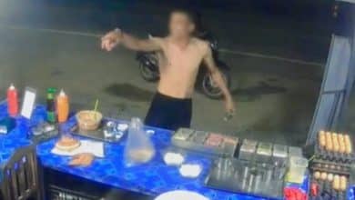 Police search for man who stole motorbike and damaged shops in Phatthalung | Thaiger