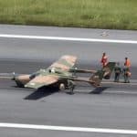 Navy aircraft blocks Phuket Airport runway after landing gear malfunction | Thaiger