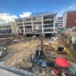 Samsen Road sinkhole repairs delayed as police station demolition begins | Thaiger