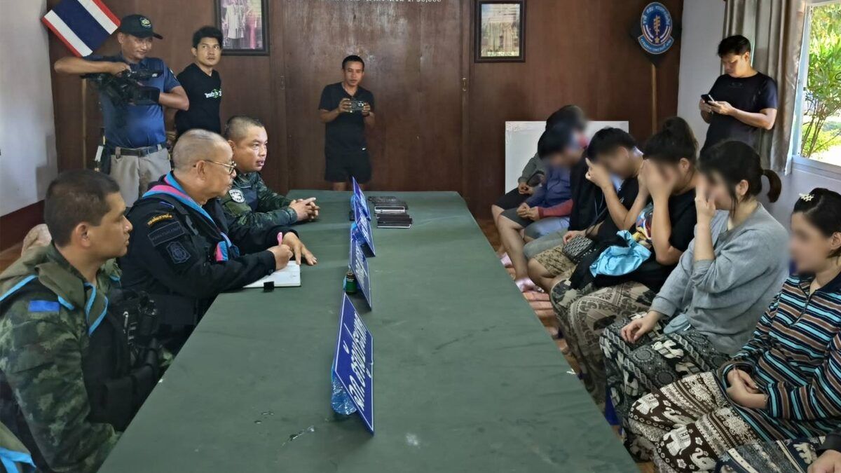 9 Thais arrested for illegal border crossing from Cambodia | News by Thaiger