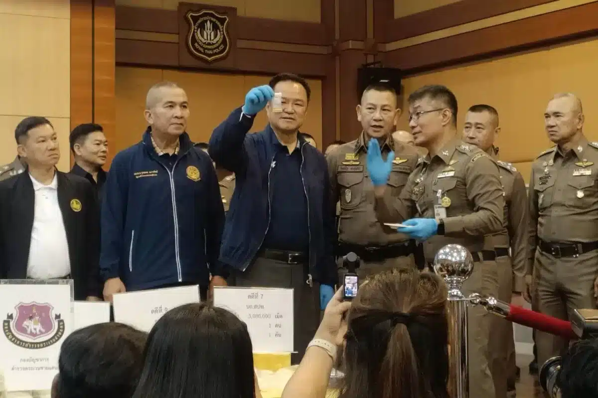 Thailand disrupts nine drug networks, seizes millions of narcotics | Thaiger