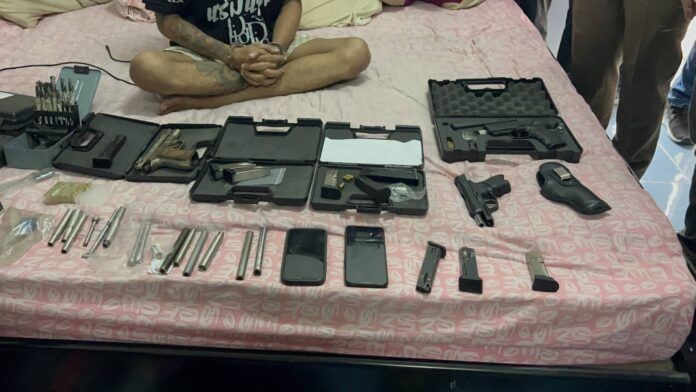 Pattaya man arrested for turning blank guns into live weapons | News by Thaiger