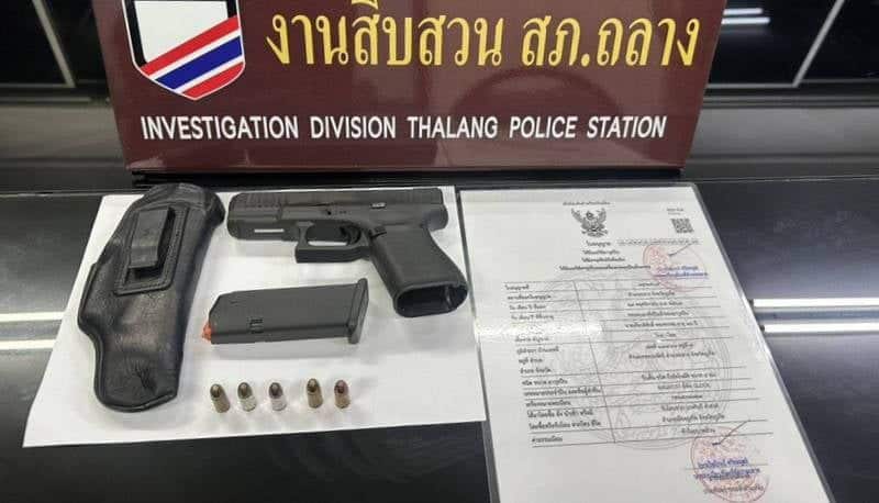 Phuket knife threat ends with man shot in leg during clash | News by Thaiger