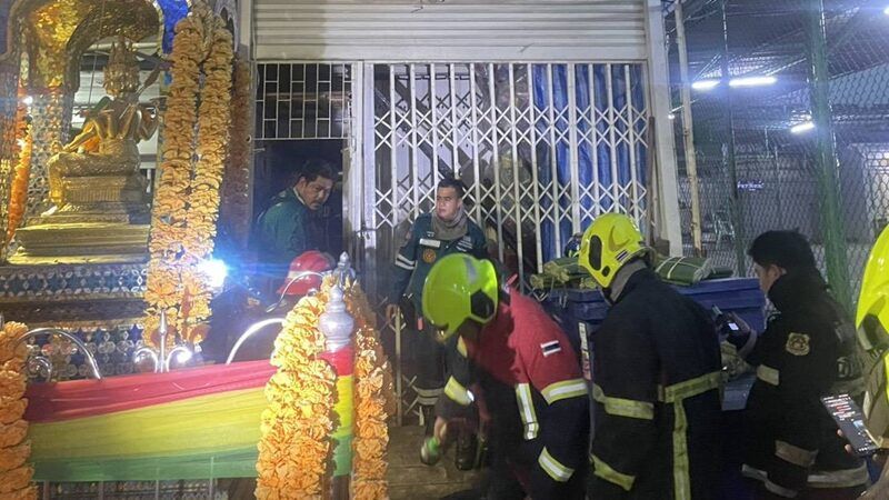 Bangkok fire in commercial building injures familly of 4 | News by Thaiger