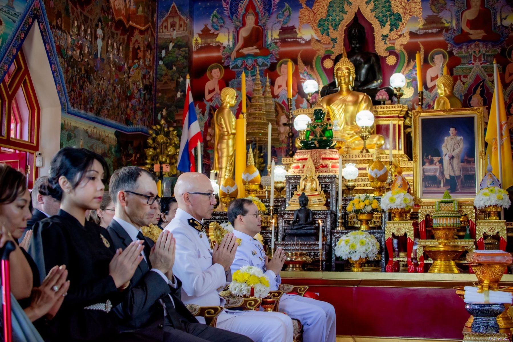 Thai-UK temple ceremony marks 170 years of friendship | News by Thaiger