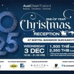 AustCham Thailand to host 2025 End of Year Christmas Reception at Sofitel Bangkok Sukhumvit | Thaiger