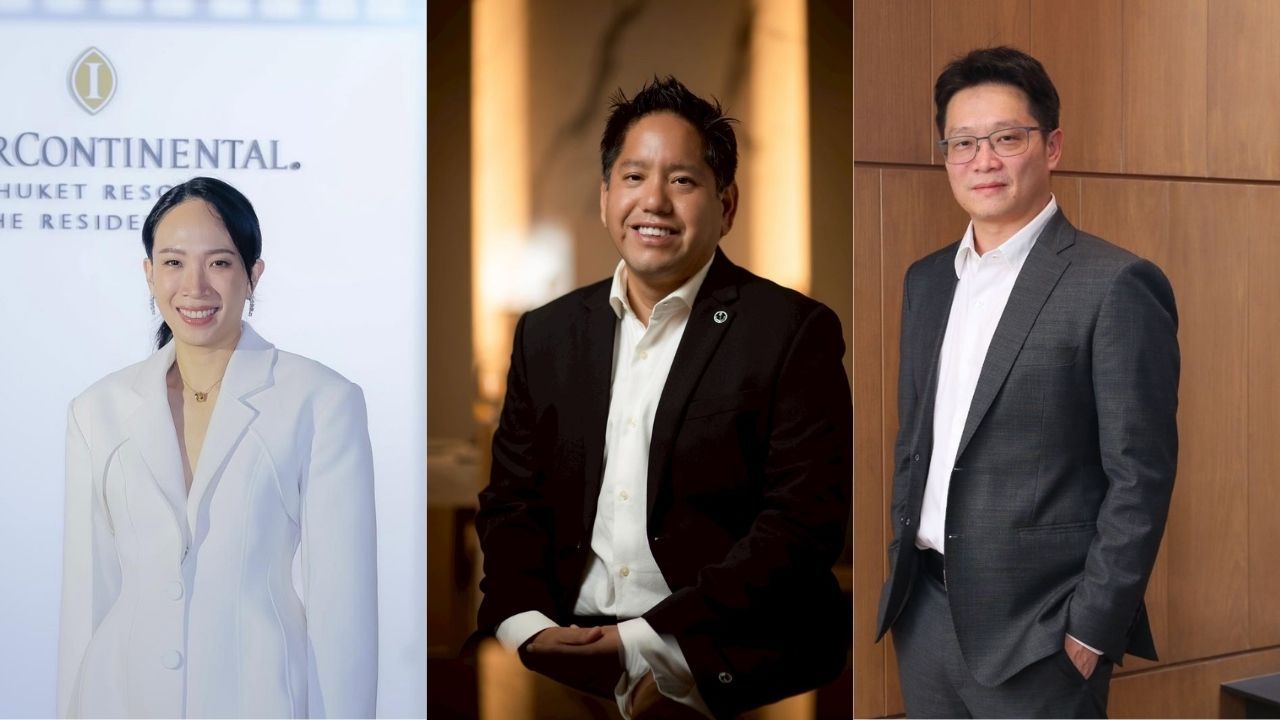 Developers presenting plans for new Phuket real estate projects at a recent conference.