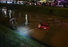 Kenyan woman drives car into Chiang Mai moat on Loy Krathong night | Thaiger