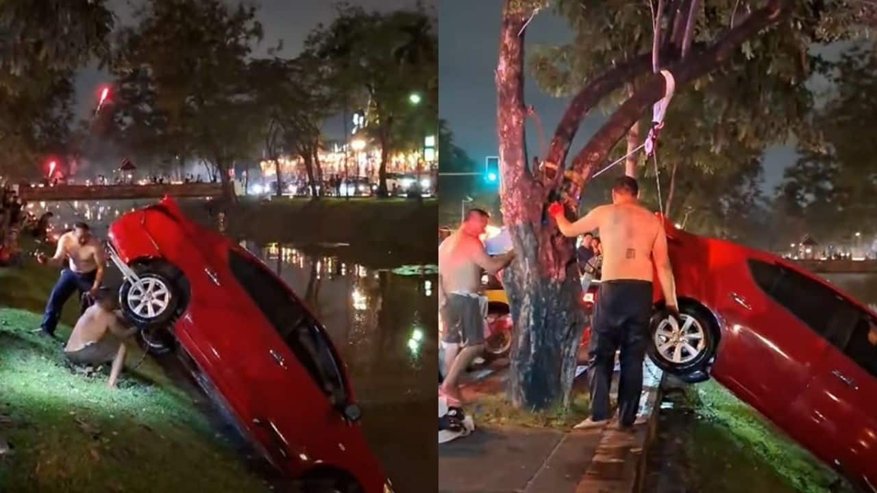 Chiang Mai accident on Loy Krathong Festival
