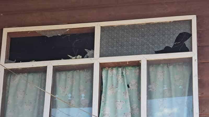 Thai village homes damaged as Myanmar conflict spills over | News by Thaiger