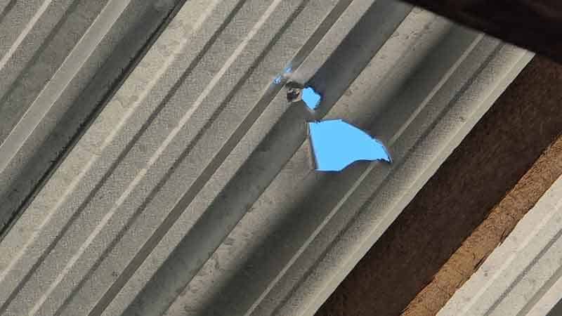 Thai village homes damaged as Myanmar conflict spills over | News by Thaiger