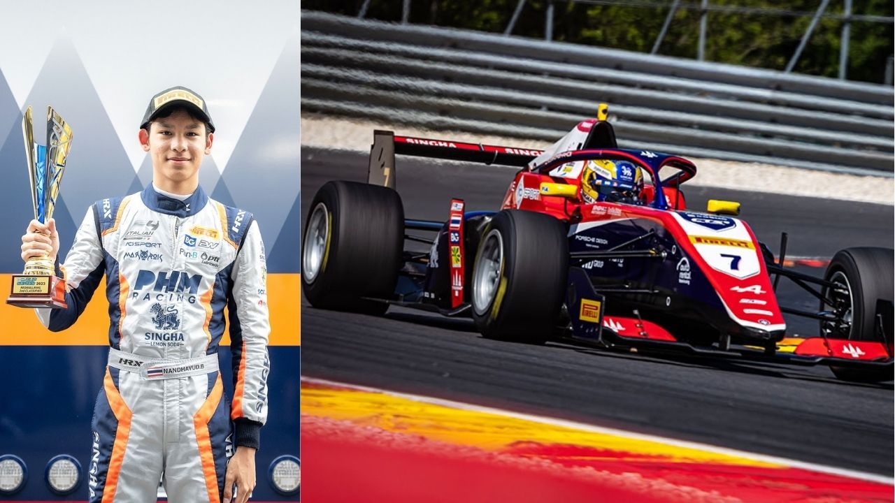 Nandhavud Bhirombhakdi competes for Trident in Formula 3, marking Thailand's emergence in single-seater racing.