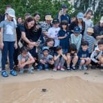 Amnuay Silpa School celebrates its 100th anniversary with sea turtle conservation and mangrove reforestation in Sattahip | Thaiger