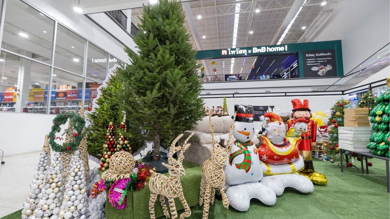 Thaiwatsadu and BnB Home Under Central Retail roll out grand 'Carnival Nutcracker' Christmas décor universe | News by Thaiger