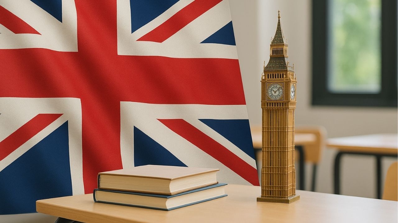 A student studying the British curriculum in Thailand, focusing on structured learning and exam preparation.