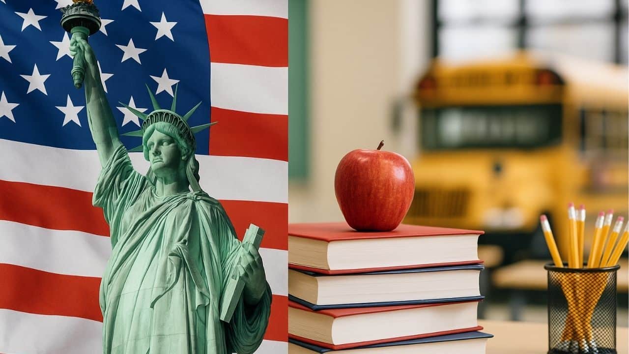 Children engaging in the American curriculum in Thailand, emphasizing flexibility and continuous assessment.