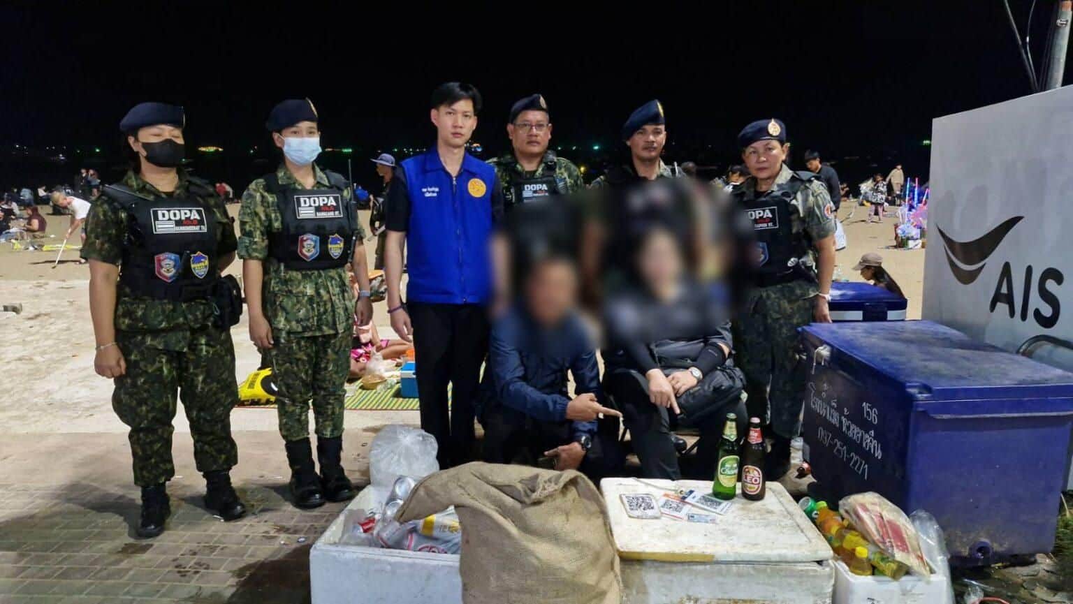 Crackdown on illegal alcohol sales at Pattaya Fireworks Festival | Thaiger
