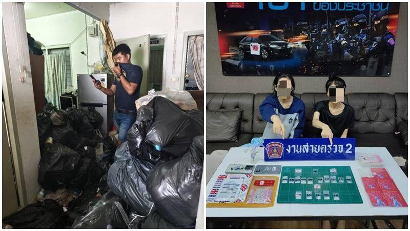Bangkok ex-PR girls caught running drug operation from apartment | News by Thaiger