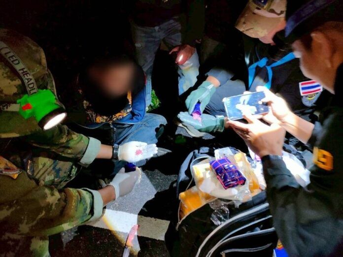 Suspect arrested with over 200,000 meth pills in Thailand | News by Thaiger