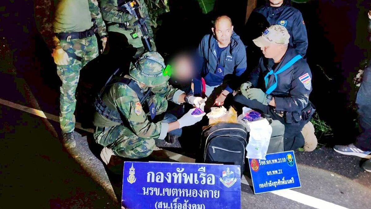 Suspect arrested with over 200,000 meth pills in Thailand | Thaiger
