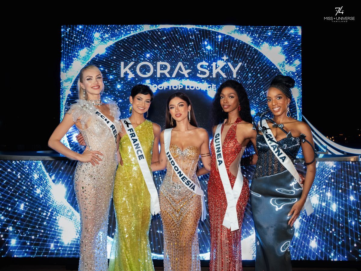 Kora Sky rooftop shines as Miss Universe welcome dinner host in Phuket | News by Thaiger