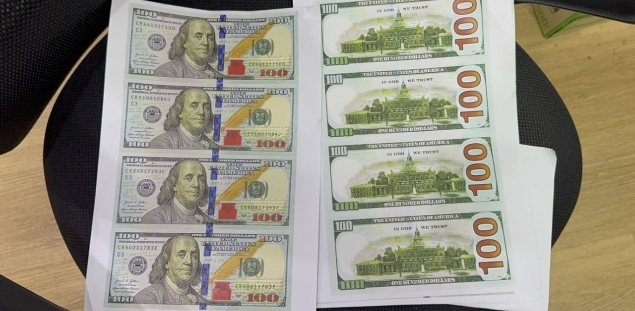 Fake banknotes Bangkok