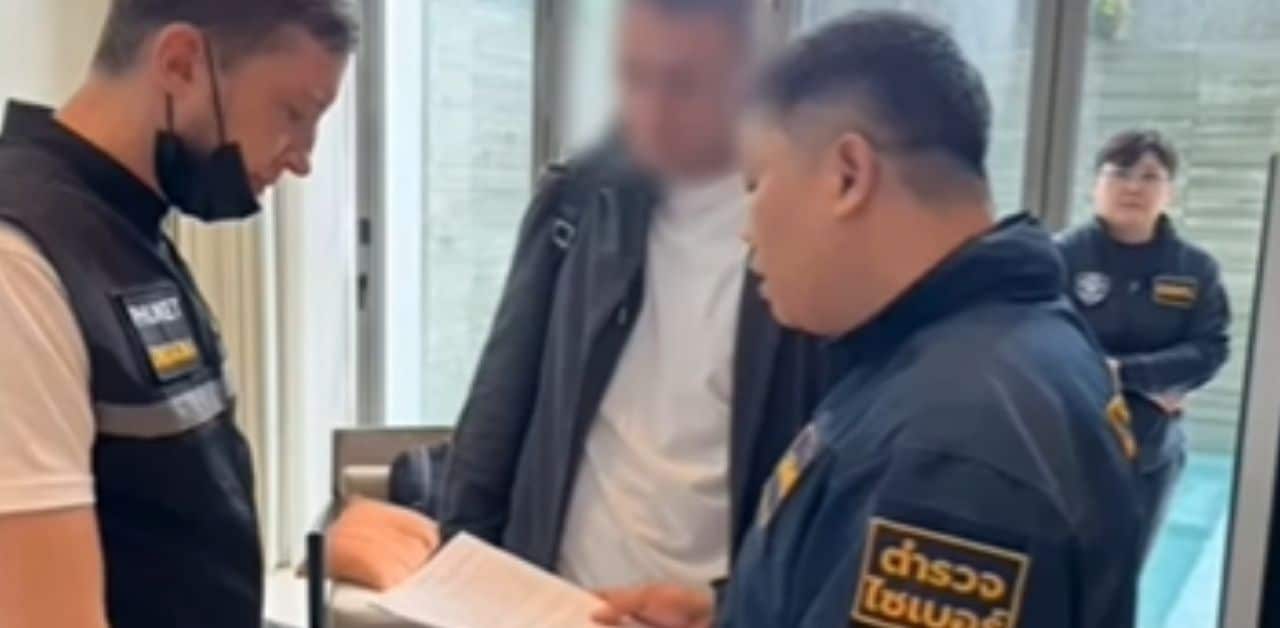 Foreign man wanted by FBI hides in Phuket