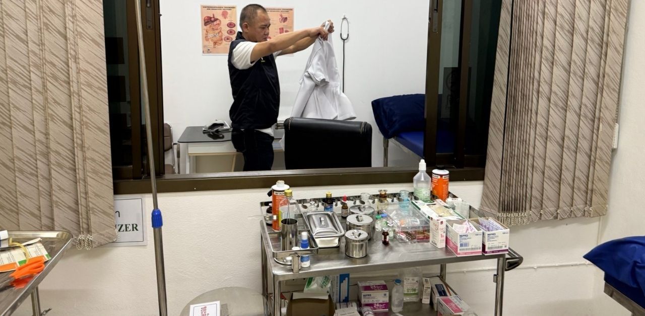 Illegal clinic in Pattaya raided