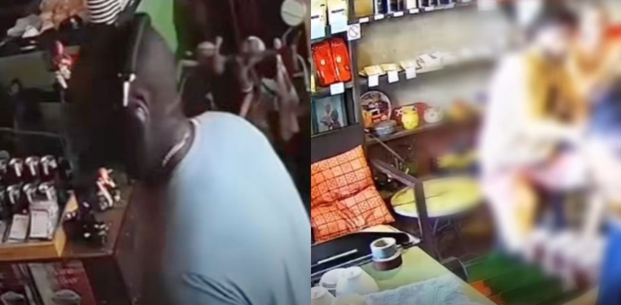 Foreign man spits on couple in Phuket restuarant