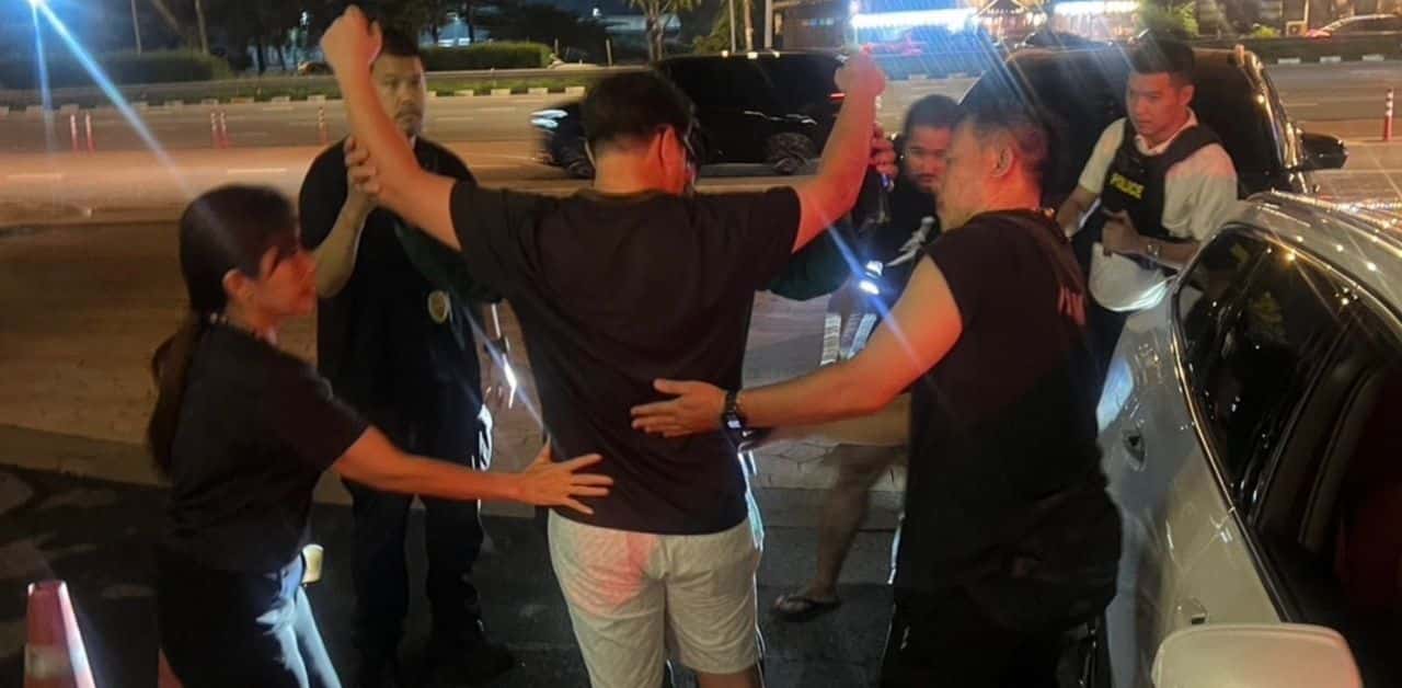 Chinese man arrested in Bangkok