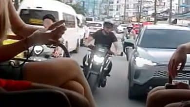 Foreign motorcyclist flees after crashing into 3 vehicles in Phuket | Thaiger