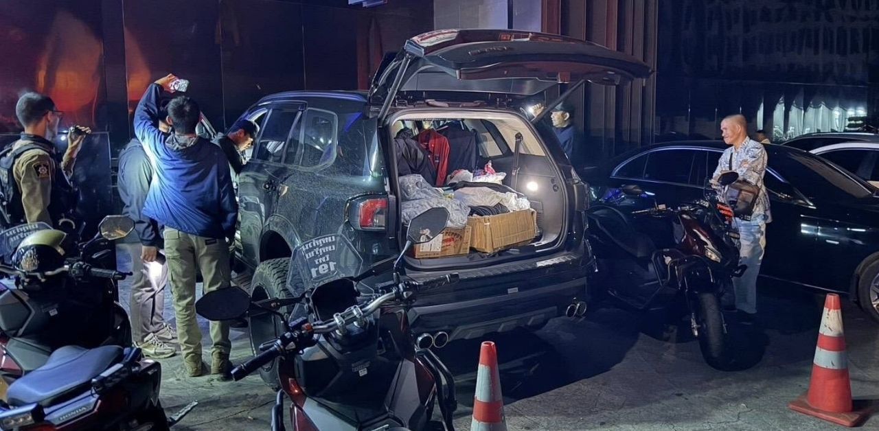 Pattaya Chinese club raid