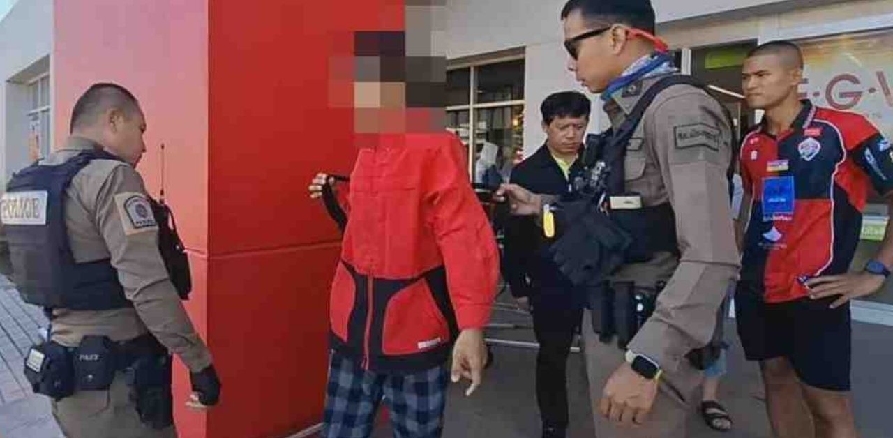 taxi rider films police cadet in mall bathroom