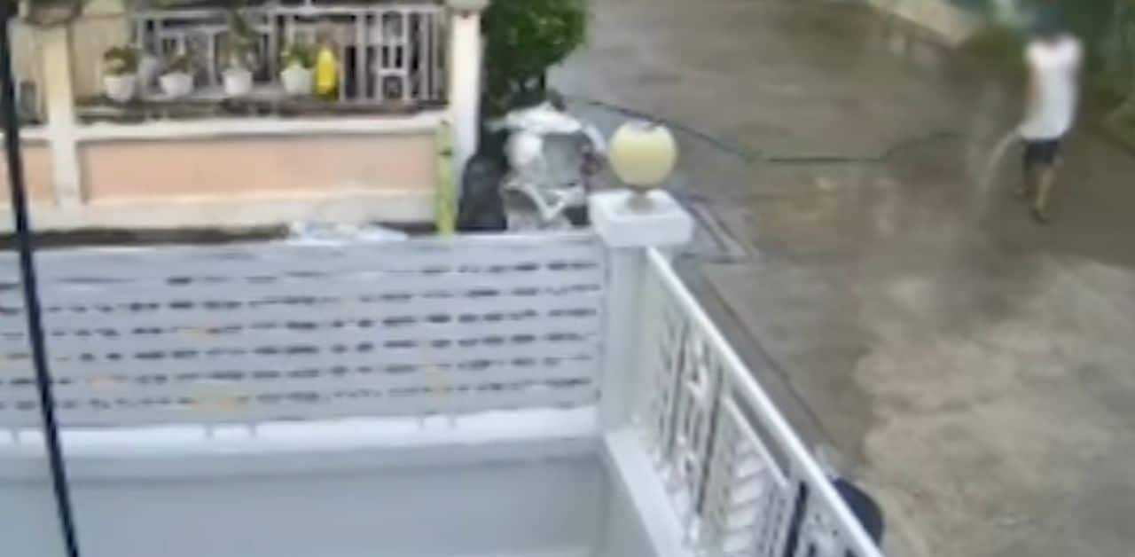 Retired police disturbing behaviour