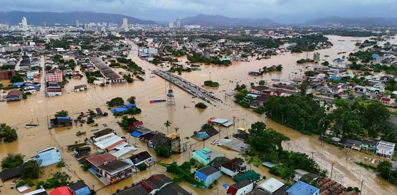 Flooding in Hat Yai Songkhla