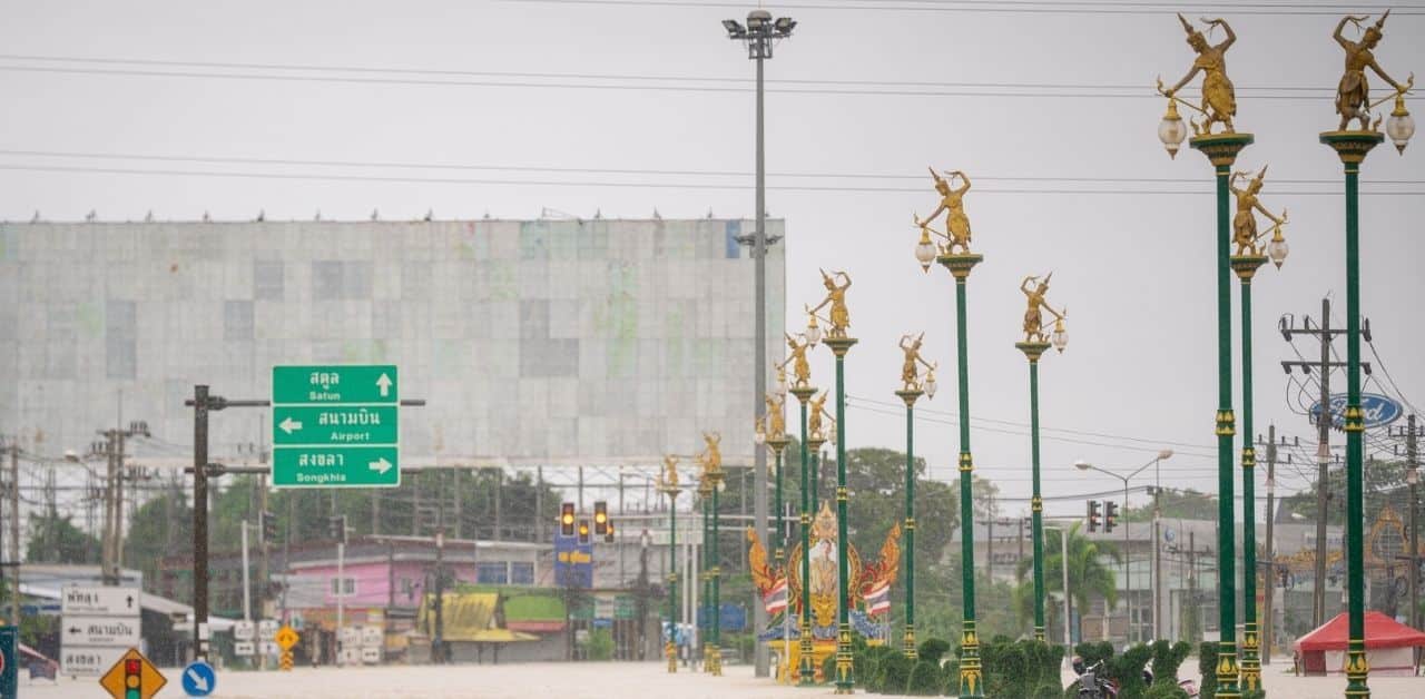 Flood in Hat Yai Songkhla