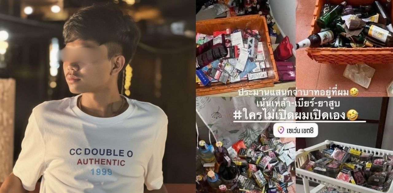 steals alcohol from convenience store during floods