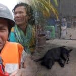 Heartbreaking video turns joyful as Thai man finds dogs left behind in floods | Thaiger
