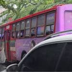 Bangkok public bus crashes and kills woman while crossing road | Thaiger