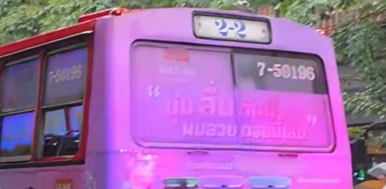 Fatal accident public bus Bangkok