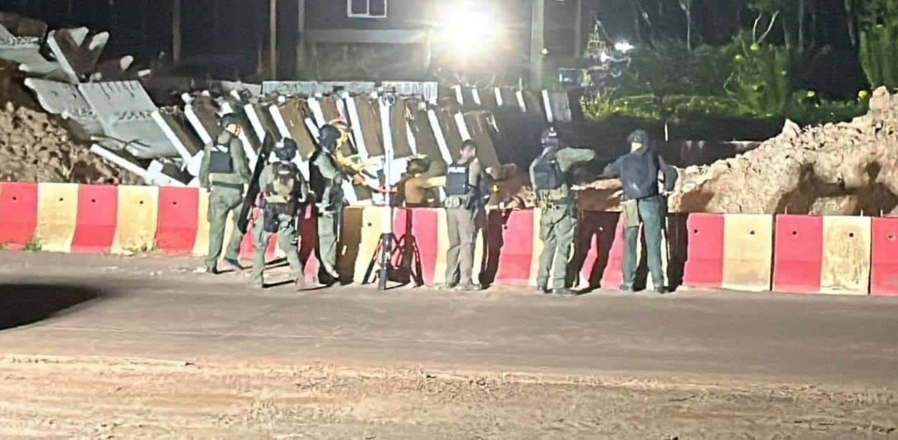 Former military official rampage in Rayong