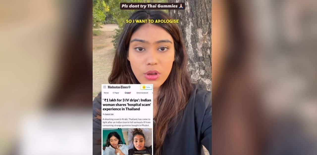Indian woman claims being scammed in Thailand